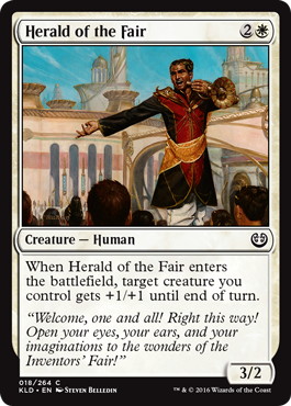 【ENG】【Foil】《博覧会の歓迎者/Herald of the Fair》[KLD]