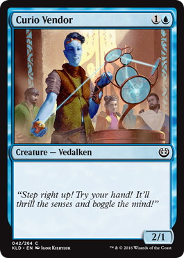 【ENG】【Foil】《珍品売り/Curio Vendor》[KLD]