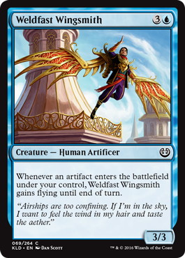 【ENG】【Foil】《速接会の翼鍛冶/Weldfast Wingsmith》[KLD]