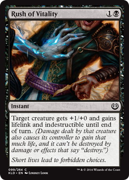 【ENG】【Foil】《活力の奔出/Rush of Vitality》[KLD]