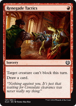 【ENG】【Foil】《改革派の戦術/Renegade Tactics》[KLD]