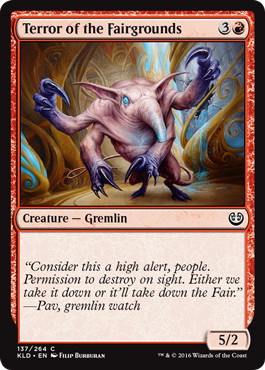 【ENG】【Foil】《博覧会場の恐怖/Terror of the Fairgrounds》[KLD]