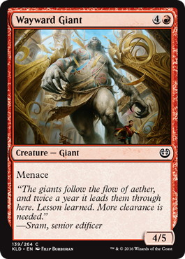 【ENG】【Foil】《むら気な巨人/Wayward Giant》[KLD]