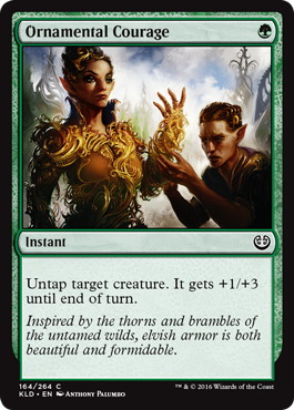 【ENG】【Foil】《飾りの勇気/Ornamental Courage》[KLD]