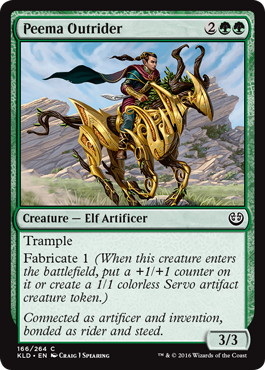 【ENG】【Foil】《ピーマの先導/Peema Outrider》[KLD]