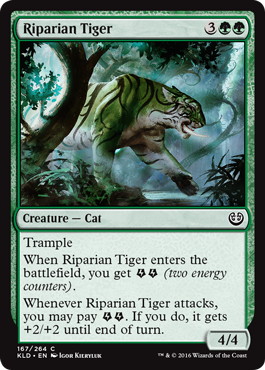 【ENG】【Foil】《水辺の虎/Riparian Tiger》[KLD]