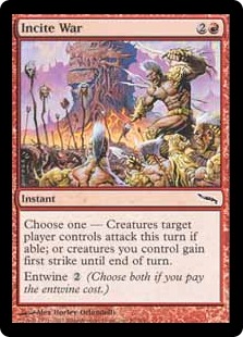 【ENG】《戦争の扇動/Incite War》[MRD]