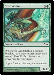 【ENG】【Foil】《グロッフスキッサー/Groffskithur》[MRD]