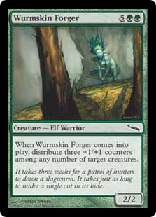 【ENG】【Foil】《ワーム皮の鍛冶工/Wurmskin Forger》[MRD]