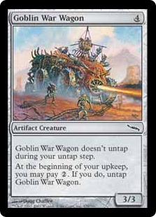【ENG】《ゴブリンの戦闘車/Goblin War Wagon》[MRD]