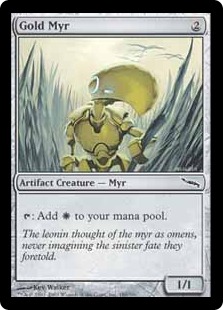 【ENG】《金のマイア/Gold Myr》[MRD]