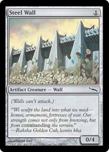 【ENG】【Foil】《鋼の壁/Steel Wall》[MRD]