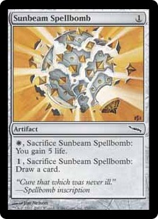 【ENG】【Foil】《陽光の呪文爆弾/Sunbeam Spellbomb》[MRD]