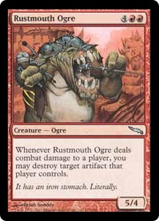 【ENG】《錆口のオーガ/Rustmouth Ogre》[MRD]