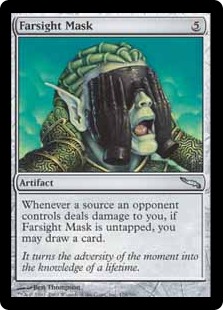 【ENG】【Foil】《遠見の仮面/Farsight Mask》[MRD]
