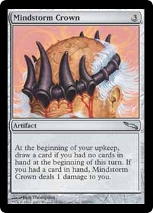 【ENG】【Foil】《精神嵐の冠/Mindstorm Crown》[MRD]