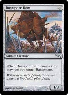 【ENG】【Foil】《錆胞子の羊/Rustspore Ram》[MRD]