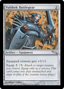 【ENG】【Foil】《ヴァルショクの戦具/Vulshok Battlegear》[MRD]