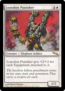 【ENG】《ロクソドンの懲罰者/Loxodon Punisher》[MRD]