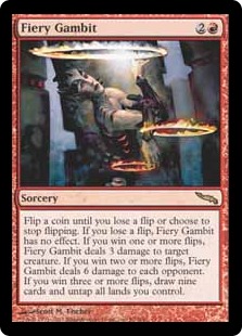 【ENG】《焦熱の計画/Fiery Gambit》[MRD]