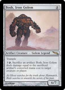 【ENG】《鉄のゴーレム、ボッシュ/Bosh, Iron Golem》[MRD]