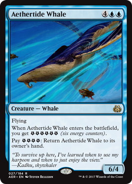 【ENG】《霊気海嘯の鯨/Aethertide Whale》[AER]
