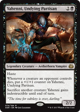 【ENG】《不死の援護者、ヤヘンニ/Yahenni, Undying Partisan》[AER]