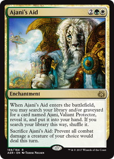 【ENG】《アジャニの援助/Ajani's Aid》[AER]
