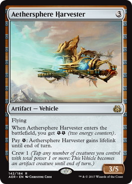 【ENG】《霊気圏の収集艇/Aethersphere Harvester》[AER]