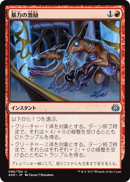 【JPN】《暴力の激励/Invigorated Rampage》[AER]