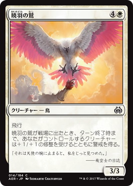 【JPN】《暁羽の鷲/Dawnfeather Eagle》[AER]