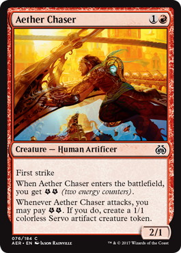 【ENG】《霊気追跡者/Aether Chaser》[AER]