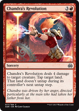 【ENG】【Foil】《チャンドラの革命/Chandra's Revolution》[AER]