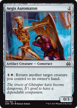 【ENG】【Foil】《神盾自動機械/Aegis Automaton》[AER]