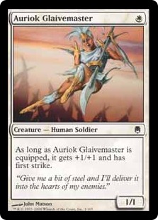 【ENG】【Foil】《オーリオックの長刀使い/Auriok Glaivemaster》[DST]