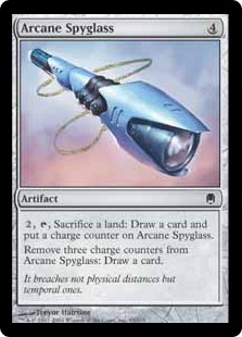 【ENG】【Foil】《秘儀の遠眼鏡/Arcane Spyglass》[DST]