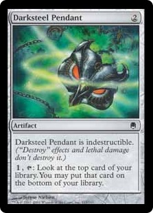 【ENG】【Foil】《ダークスティールのペンダント/Darksteel Pendant》[DST]