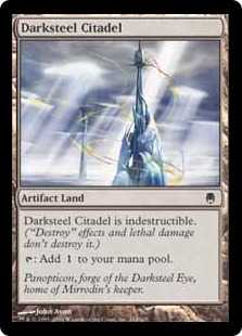【ENG】【Foil】《ダークスティールの城塞/Darksteel Citadel》[DST]