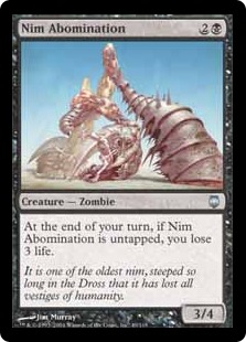 【ENG】《屍賊の嫌悪者/Nim Abomination》[DST]
