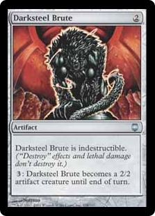 【ENG】《ダークスティールの粗暴者像/Darksteel Brute》[DST]