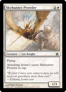 【ENG】【Foil】《うろつく空狩人/Skyhunter Prowler》[5DN]