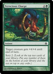 【ENG】【Foil】《残忍な突進/Ferocious Charge》[5DN]