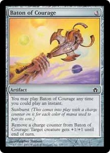 【ENG】【Foil】《勇気のバトン/Baton of Courage》[5DN]