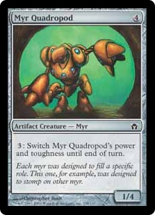 【ENG】【Foil】《四足マイア/Myr Quadropod》[5DN]