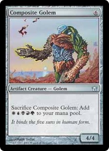 【ENG】【Foil】《合成ゴーレム/Composite Golem》[5DN]