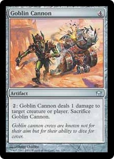 【ENG】【Foil】《ゴブリンの大砲/Goblin Cannon》[5DN]