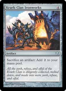 【ENG】【Foil】《クラーク族の鉄工所/Krark-Clan Ironworks》[5DN]