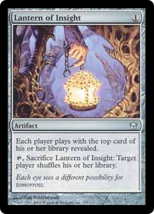 【ENG】【Foil】《洞察のランタン/Lantern of Insight》[5DN]