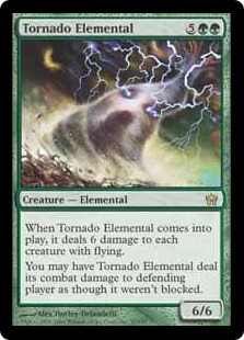 【ENG】《大竜巻の精霊/Tornado Elemental》[5DN]