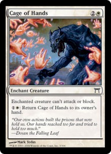 【ENG】【Foil】《手の檻/Cage of Hands》[CHK]